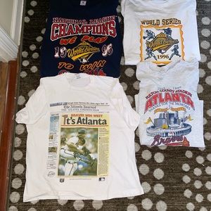 Atlanta braves vintage lot